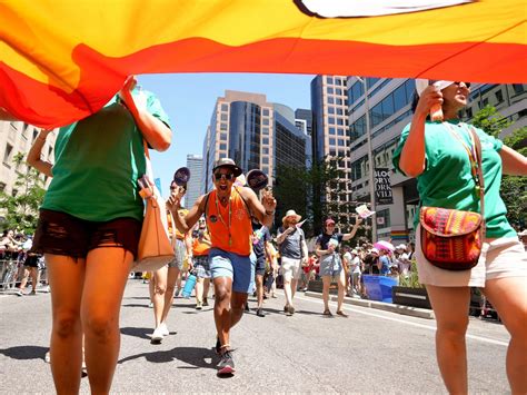 Nudity at Toronto Pride Parade 